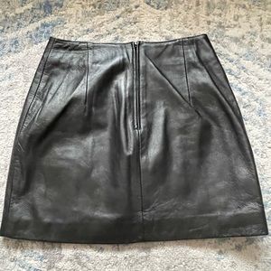 Wilson’s leather skirt